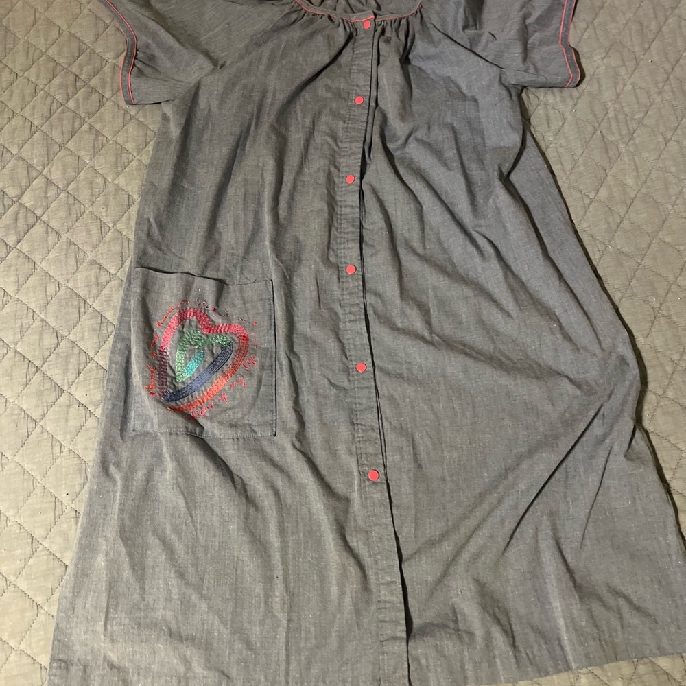 Vintage smart‎ time house dress 1970/80s